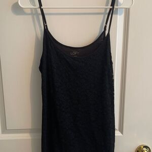 Black tank top- small